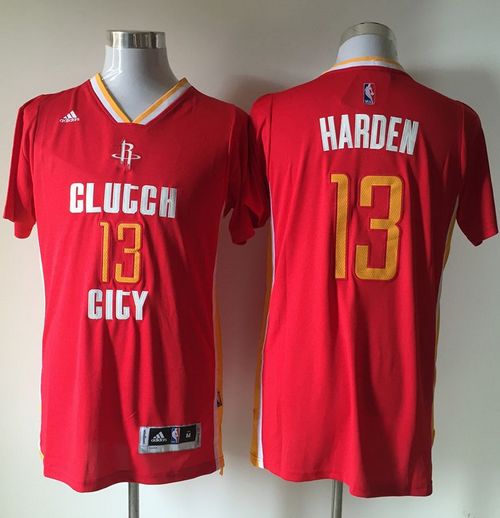James Harden Houston Rockets red jersey