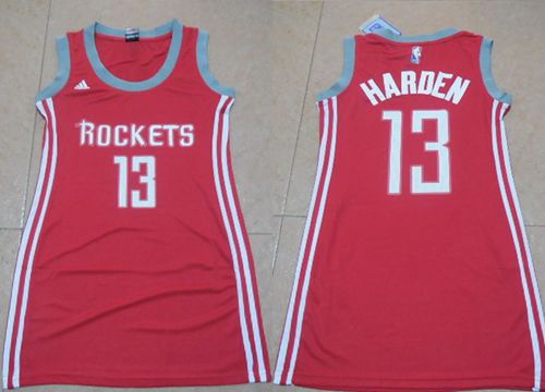 James Harden Houston Rockets red jersey