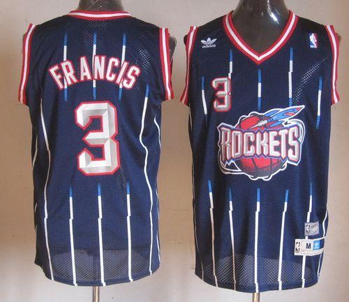 Steve Francis Houston Rockets navy Throwback jersey