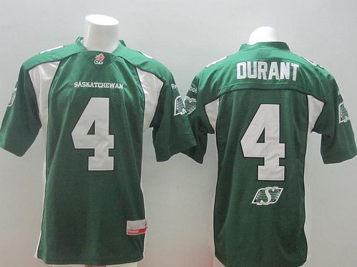 Darian Durant Saskatchewan Roughriders green jersey