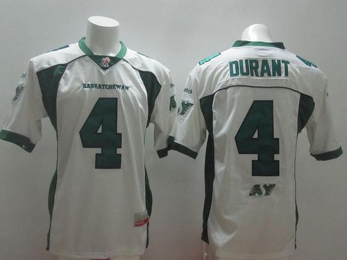 Darian Durant Saskatchewan Roughriders white jersey