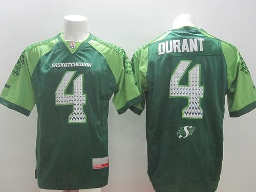 Darian Durant Saskatchewan Roughriders white jersey