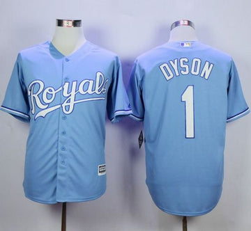 Jarrod Dyson Kansas City Royals blue Alternate jersey