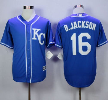 Bo Jackson Kansas City Royals blue Alternate jersey