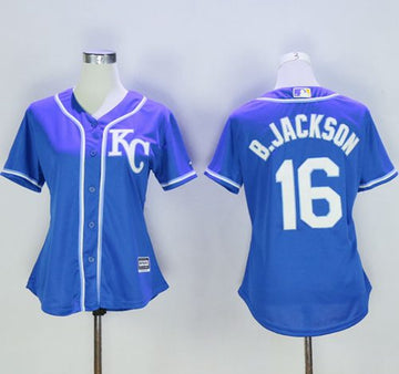 Bo Jackson Kansas City Royals blue Alternate jersey