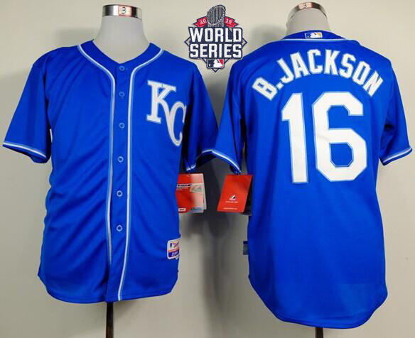 Bo Jackson Kansas City Royals blue Alternate jersey