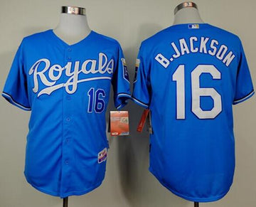 Bo Jackson Kansas City Royals blue Alternate jersey