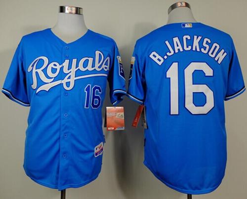 Bo Jackson Kansas City Royals blue Alternate jersey