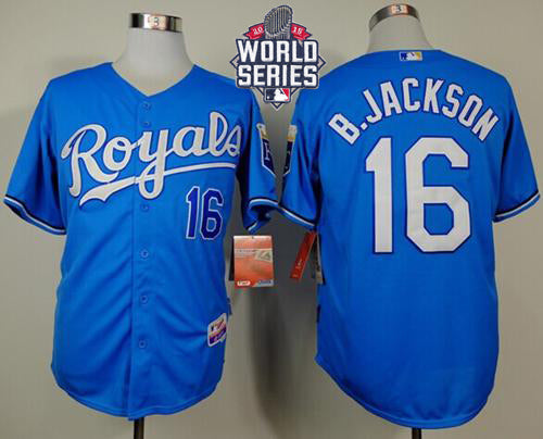 Bo Jackson Kansas City Royals blue Alternate jersey