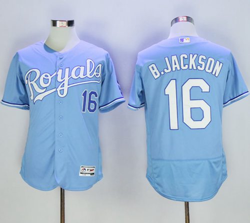 Bo Jackson Kansas City Royals blue Authentic jersey