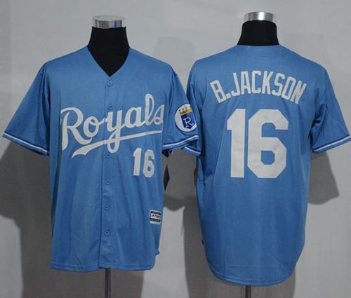 Bo Jackson Kansas City Royals blue Alternate jersey