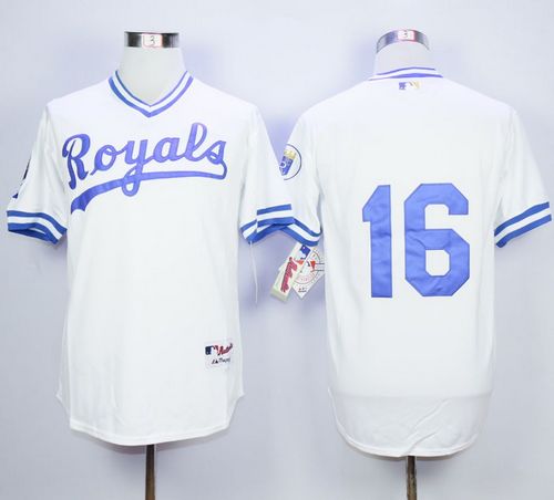 Bo Jackson Kansas City Royals white jersey
