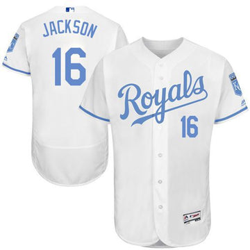 Bo Jackson Kansas City Royals white Authentic jersey