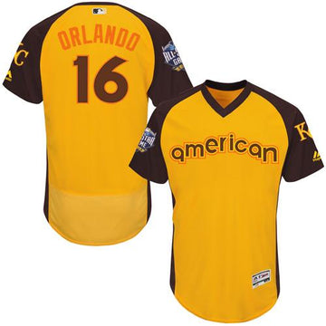 Paulo Orlando Kansas City Royals gold All-Star jersey