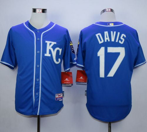 Wade Davis Kansas City Royals blue Alternate jersey