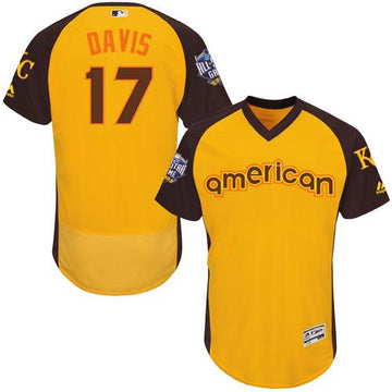 Wade Davis Kansas City Royals gold All-Star jersey