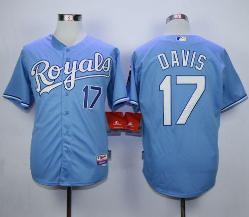 Wade Davis Kansas City Royals blue Alternate jersey