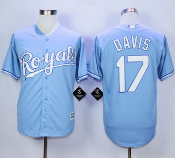 Wade Davis Kansas City Royals blue Alternate jersey