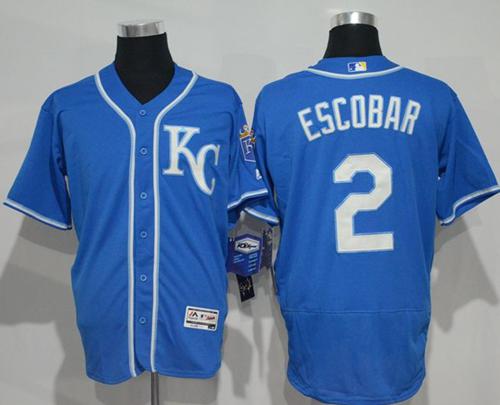 Alcides Escobar Kansas City Royals royal Authentic jersey