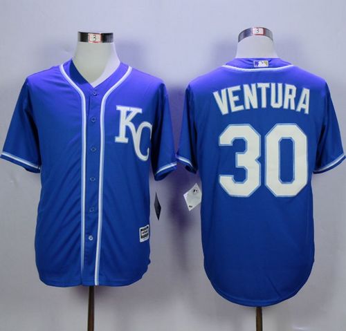 Yordano Ventura Kansas City Royals blue Alternate jersey