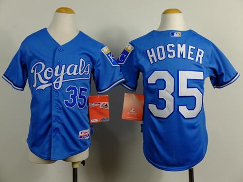 Eric Hosmer Kansas City Royals blue Alternate jersey