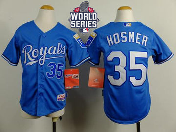Eric Hosmer Kansas City Royals blue Alternate jersey