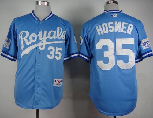 Eric Hosmer Kansas City Royals blue jersey