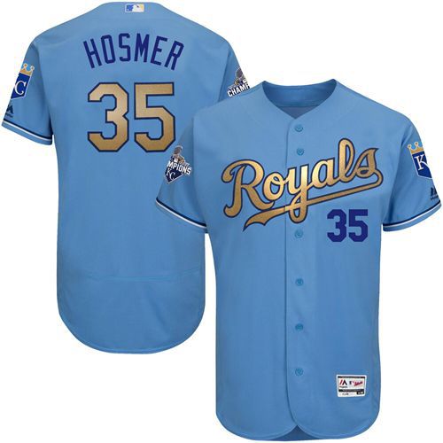 Eric Hosmer Kansas City Royals blue Authentic jersey