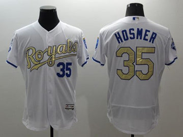 Eric Hosmer Kansas City Royals white Authentic jersey