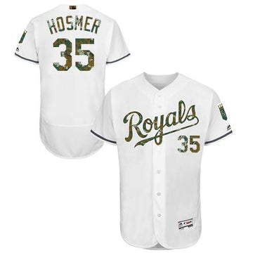 Eric Hosmer Kansas City Royals white Authentic jersey