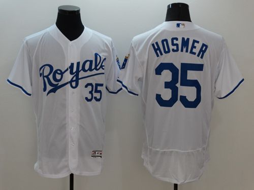 Eric Hosmer Kansas City Royals white Authentic jersey