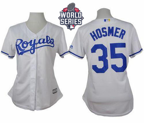 Eric Hosmer Kansas City Royals white Home jersey