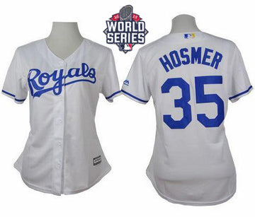 Eric Hosmer Kansas City Royals white Home jersey