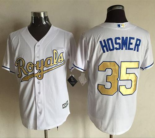 Eric Hosmer Kansas City Royals white jersey