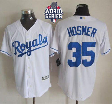 Eric Hosmer Kansas City Royals white jersey