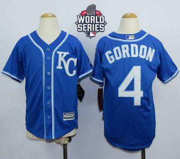 Alex Gordon Kansas City Royals blue jersey