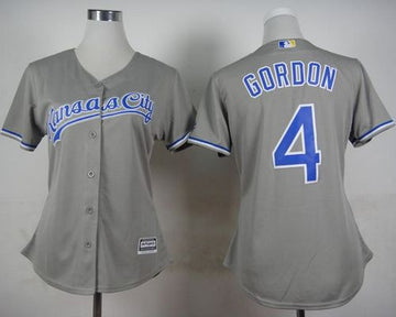 Alex Gordon Kansas City Royals grey Road jersey