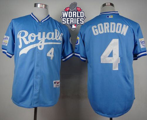 Alex Gordon Kansas City Royals blue jersey