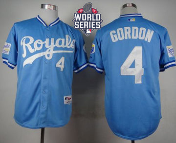 Alex Gordon Kansas City Royals blue jersey
