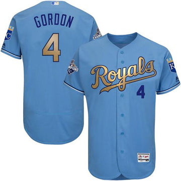 Alex Gordon Kansas City Royals blue Authentic jersey