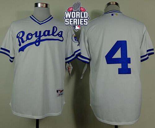 Alex Gordon Kansas City Royals white jersey