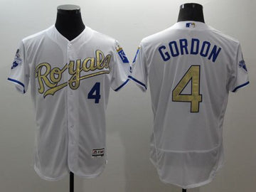 Alex Gordon Kansas City Royals white Authentic jersey