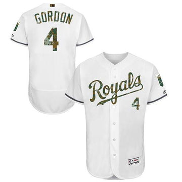 Alex Gordon Kansas City Royals white Authentic jersey