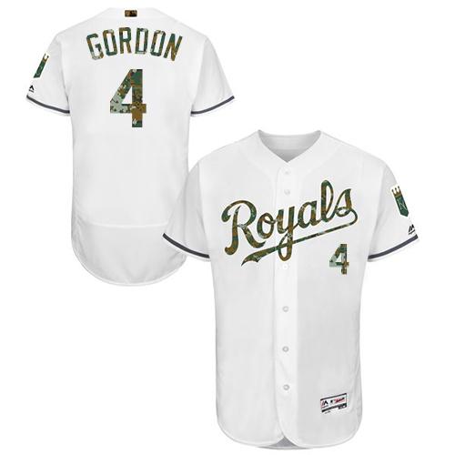 Alex Gordon Kansas City Royals white Authentic jersey