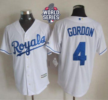 Alex Gordon Kansas City Royals white jersey