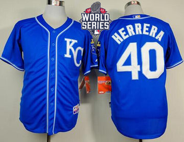 Kelvin Herrera Kansas City Royals blue Alternate jersey