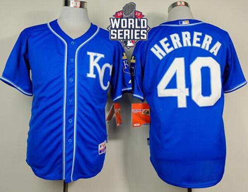 Kelvin Herrera Kansas City Royals blue Alternate jersey