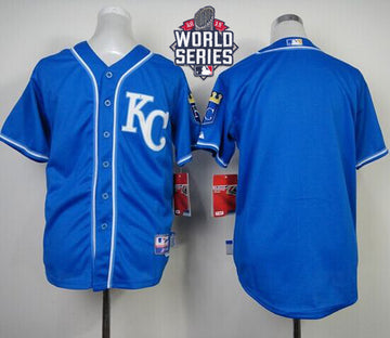 Custom Kansas City Royals blue jersey