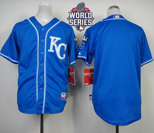 Custom Kansas City Royals blue jersey