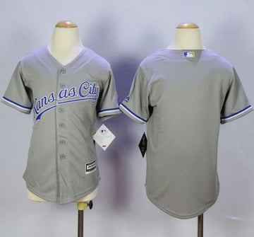 Custom Kansas City Royals grey jersey